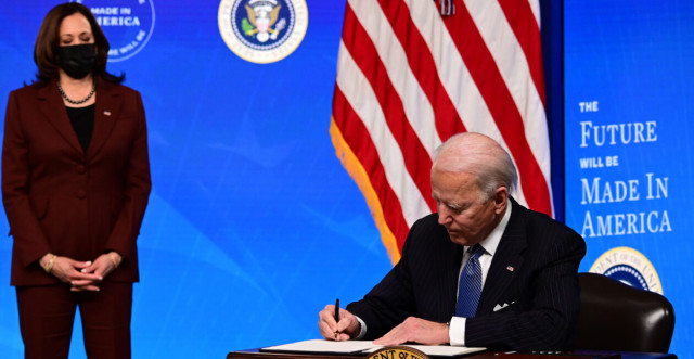 Biden Far Outpacing Trump on Early Executive Orders, Actions