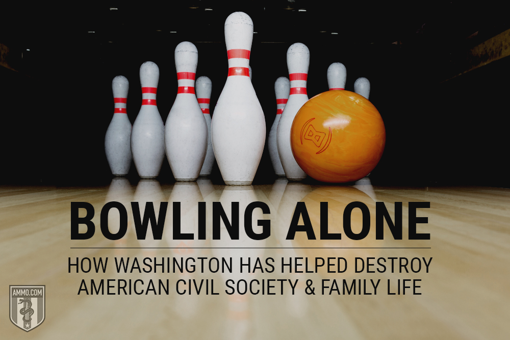 Bowling Alone: How Washington Has Helped Destroy American Civil Society and Family Life