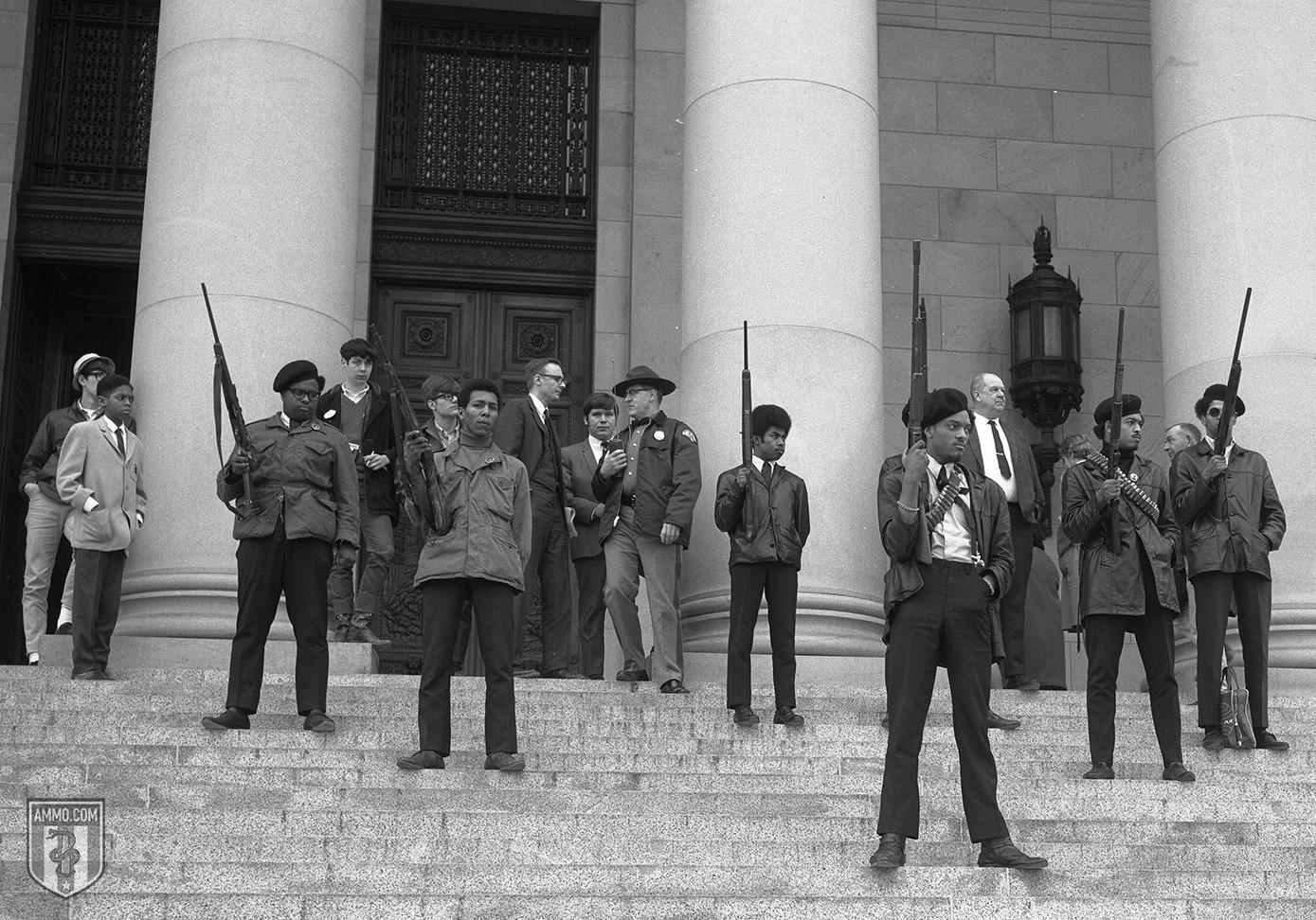 Black NRA Gun Clubs Panther Capitol March