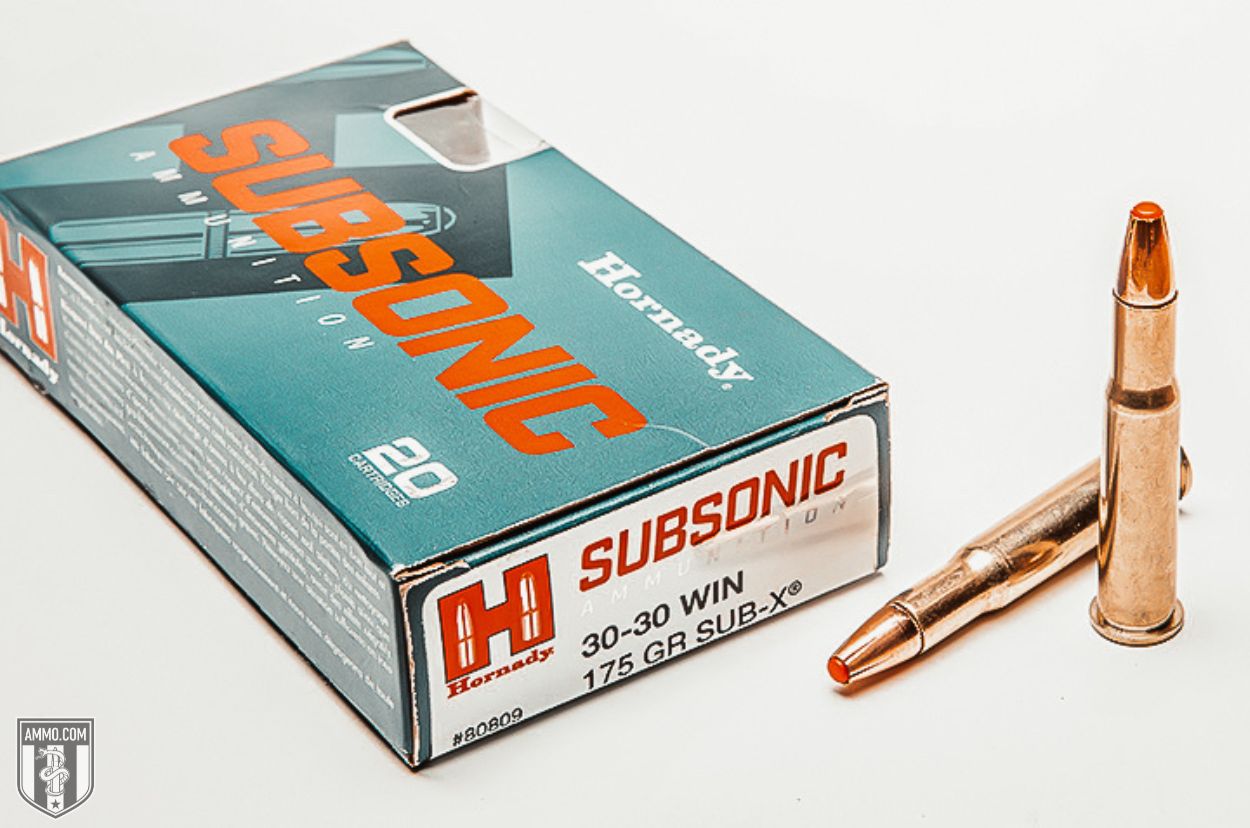 Hornady Subsonic 30-30 Winchester Ammo