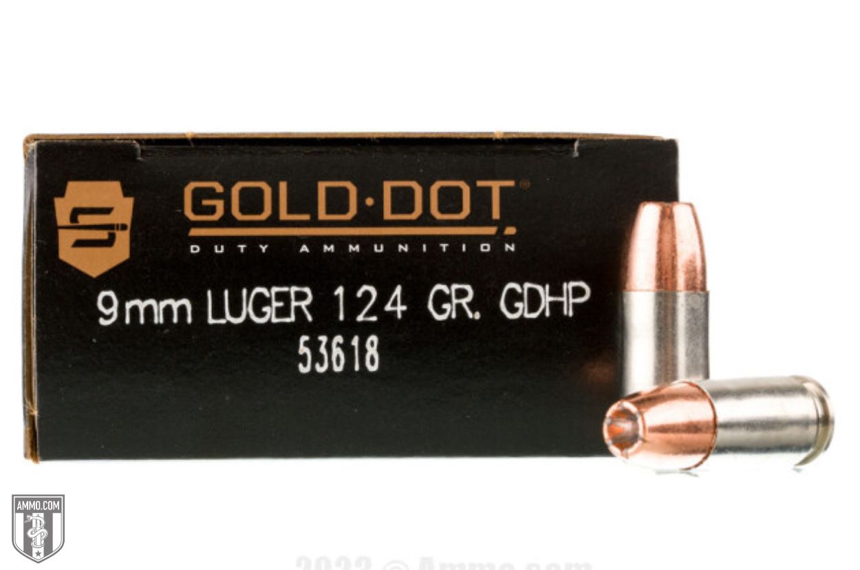 Speer Gold Dot 9mm ammo for sale