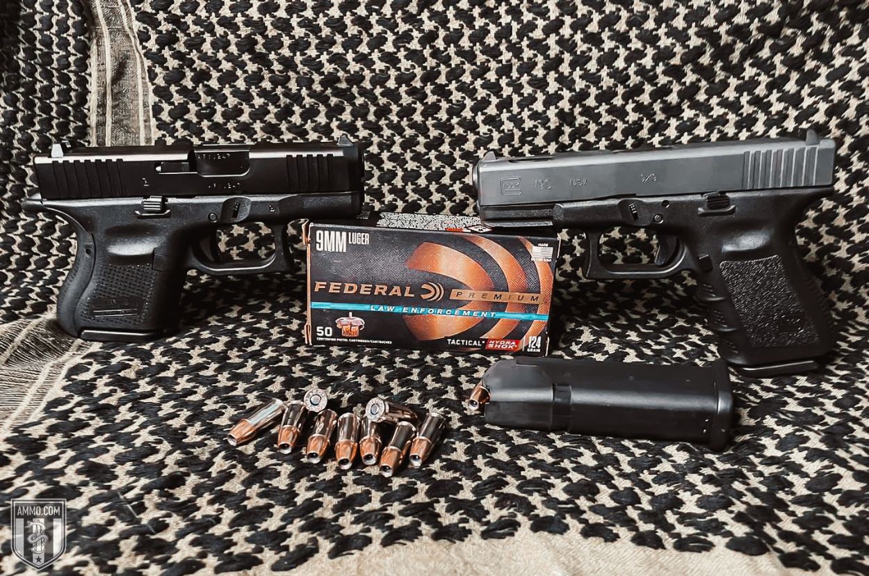 Federal Hydra Shok 9mm ammo