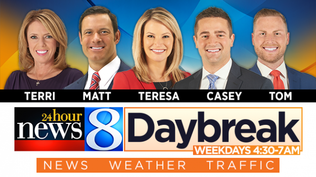 News 8 Daybreak Early Edition