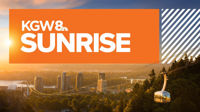 KGW News at Sunrise at 6 AM