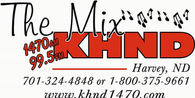 KHND (“The Mix”; 1470 AM; Harvey, North Dakota) - 8 PM